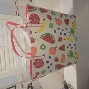 Kate Spade Multicolor Fruit Tote Bag
